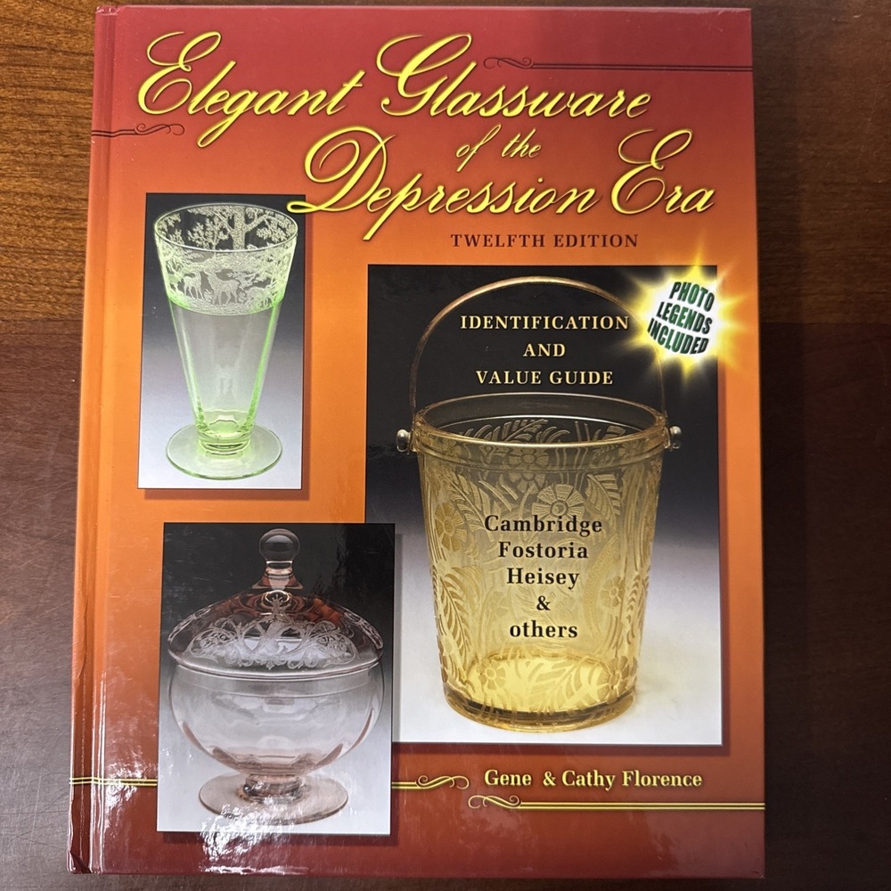 Elegant Glassware of the Depression Era : Identification and Value Guide by Gene